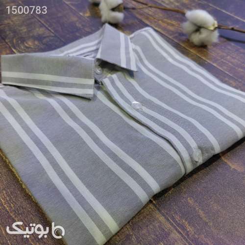 پیراهن آستین کوتاه مردانه مدل 198631 طوسی 02 2023