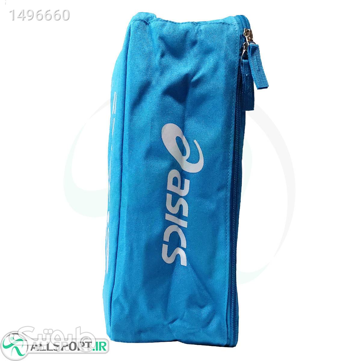 کیف مخصوص حمل کفش اسیکس طرح اصلی Asics Shoebox Bag Blue آبی از فروشگاه