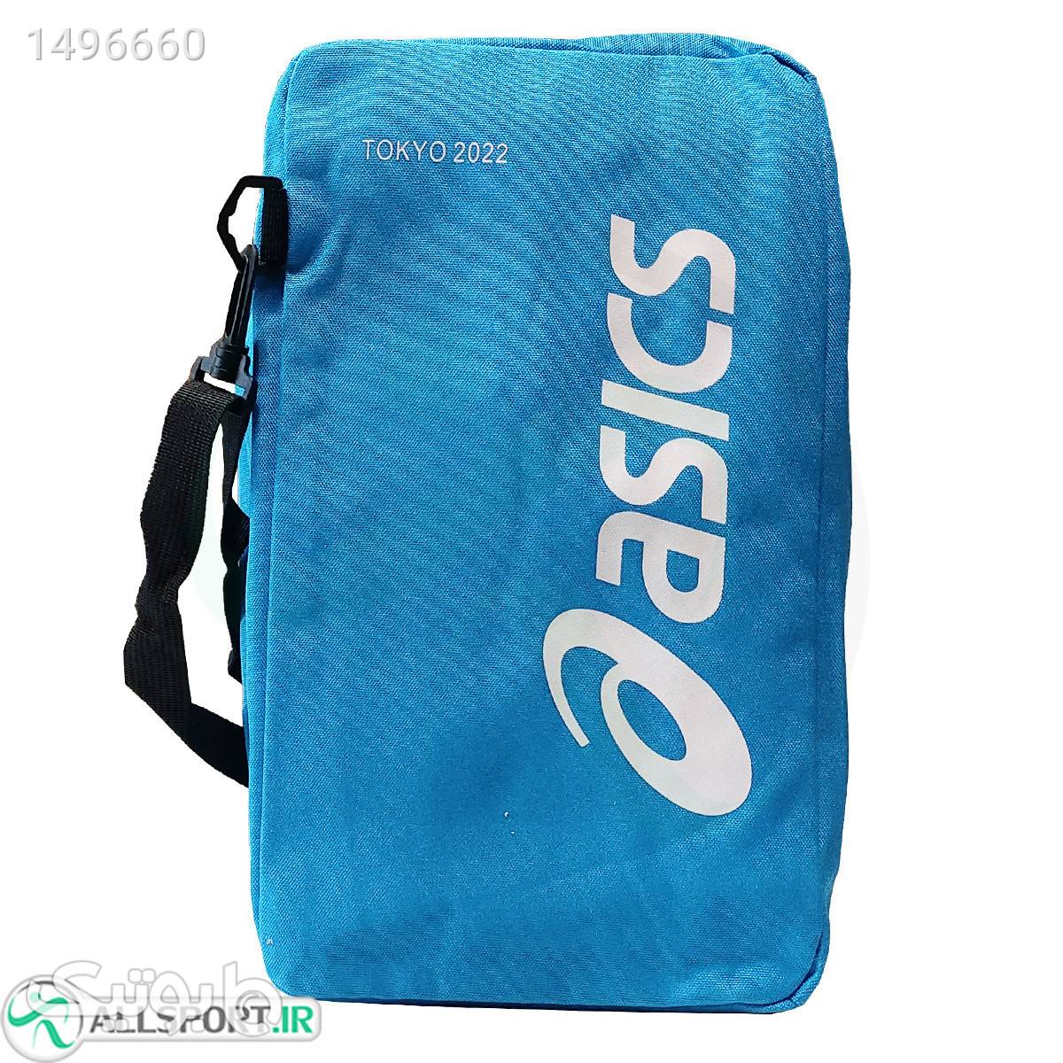 کیف مخصوص حمل کفش اسیکس طرح اصلی Asics Shoebox Bag Blue آبی از فروشگاه