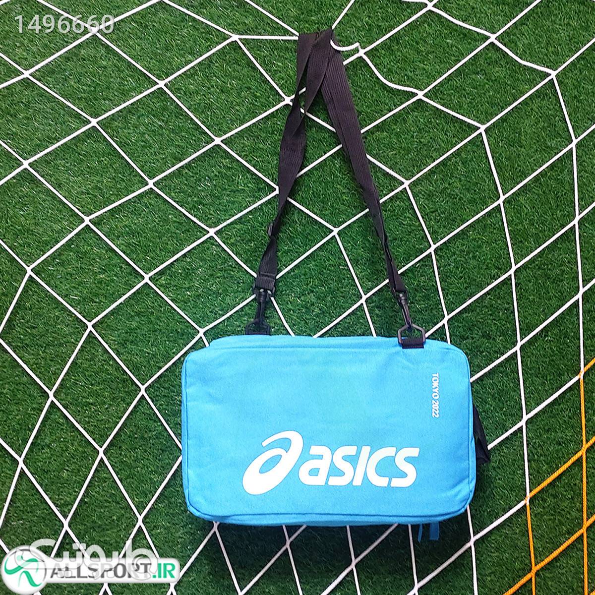 کیف مخصوص حمل کفش اسیکس طرح اصلی Asics Shoebox Bag Blue آبی از فروشگاه