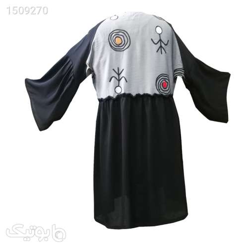 مانتو زنانه مدل adamak مشکی 02 2023