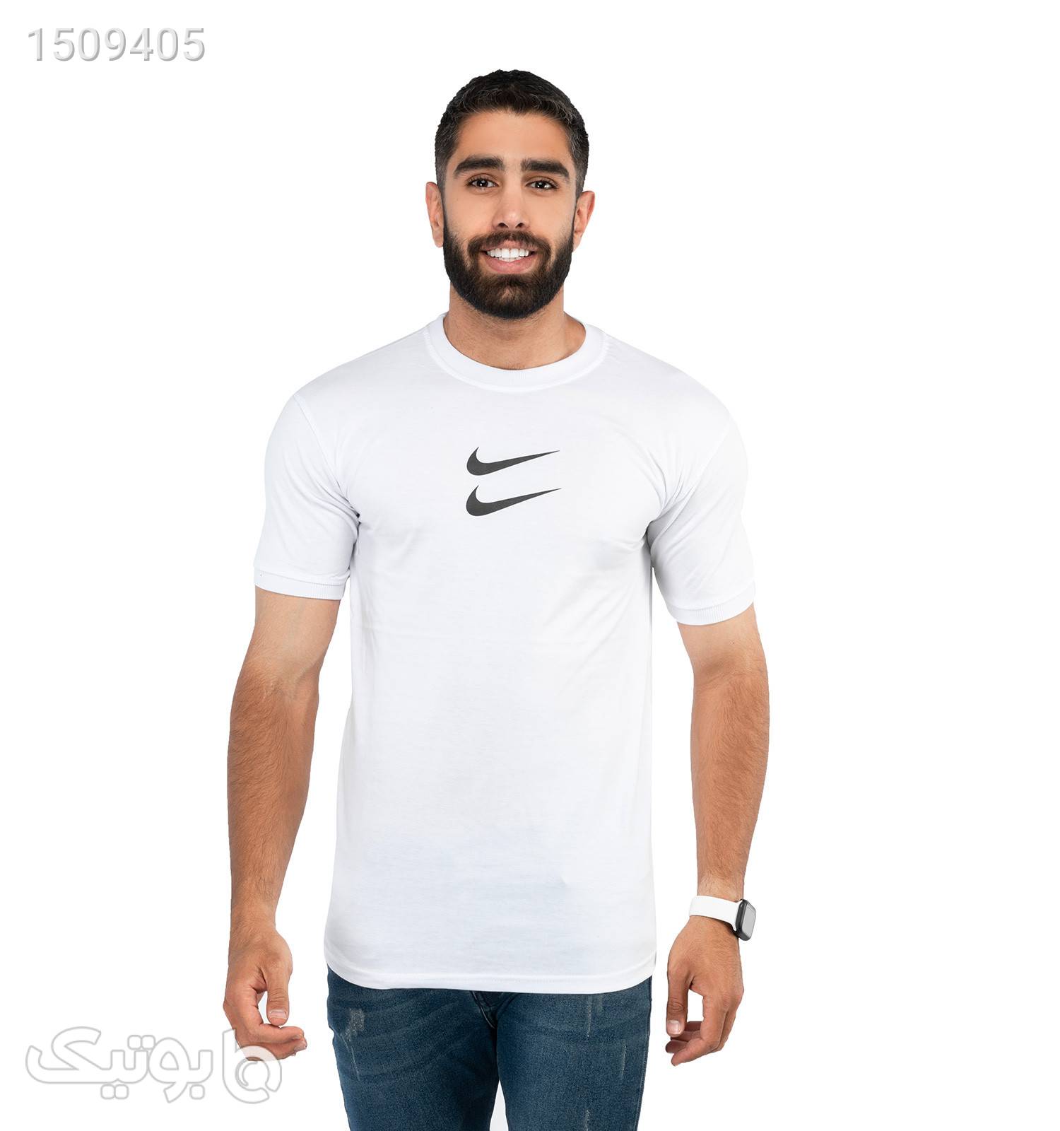 تیشرت مردانه یقه گرد Nike مدل 38189