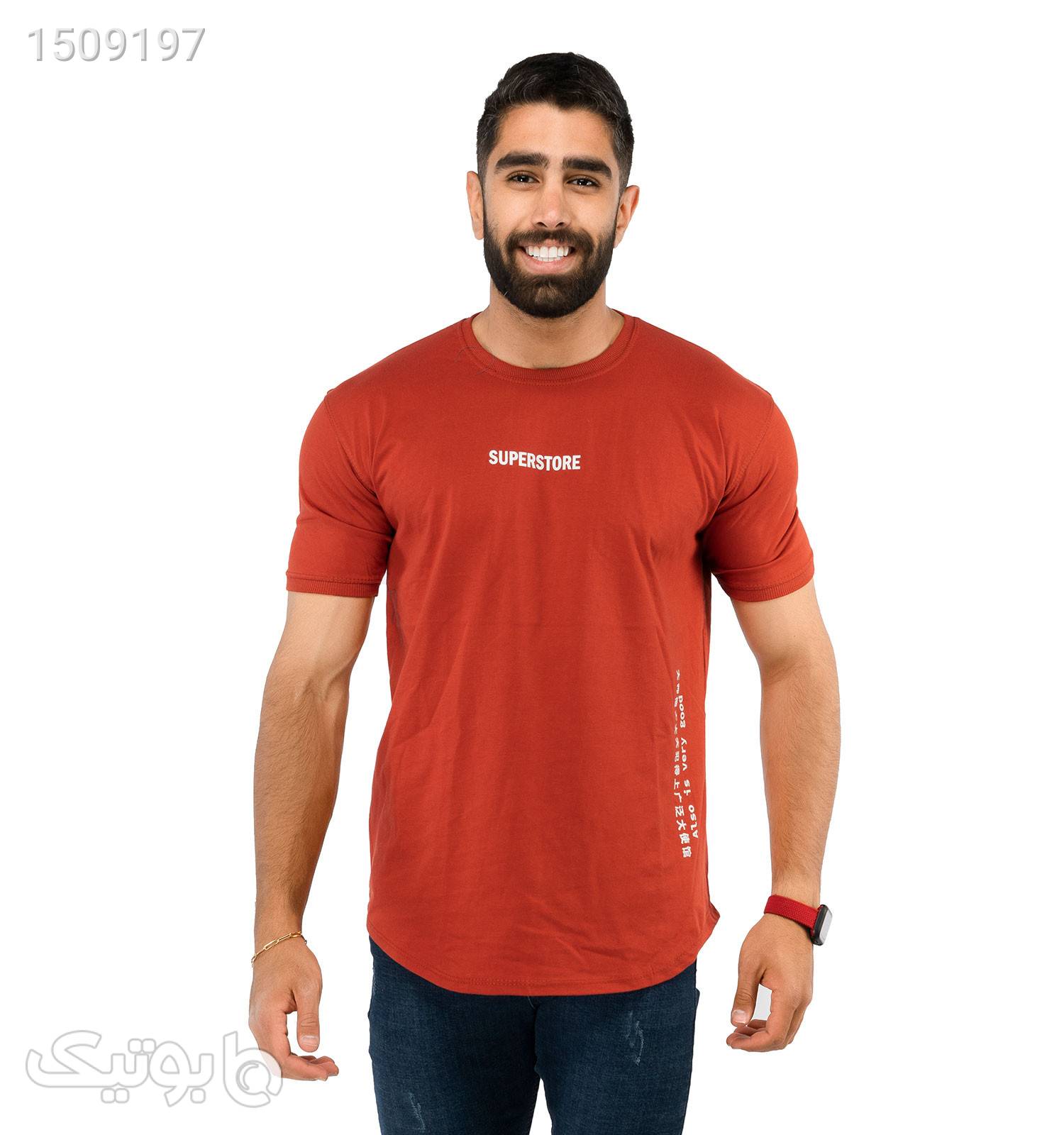 تیشرتمردانه Araz مدل 37701 قرمز تی شرت و پولو شرت مردانه
