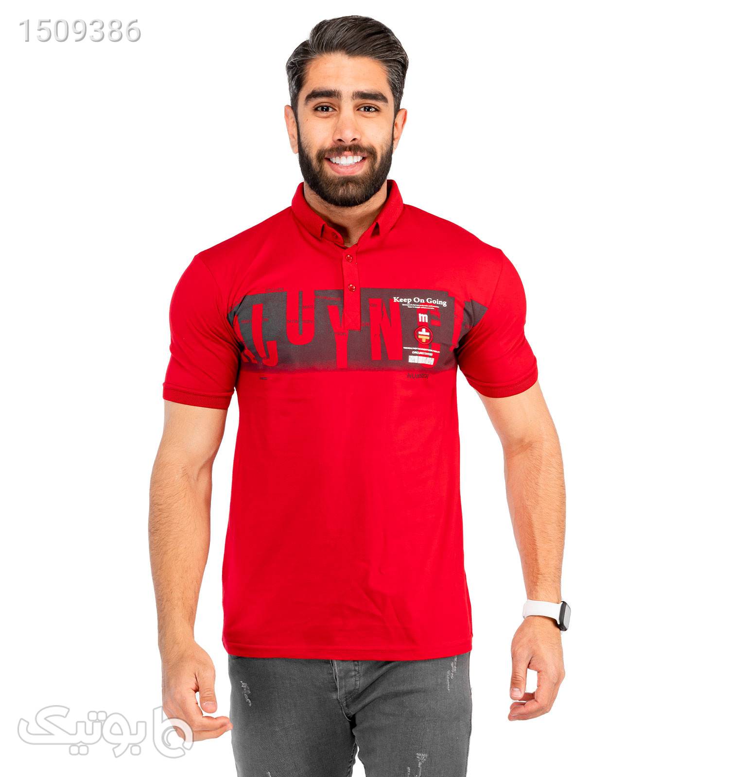 پولوشرت مردانه Kiyan مدل 37476 قرمز تی شرت و پولو شرت مردانه