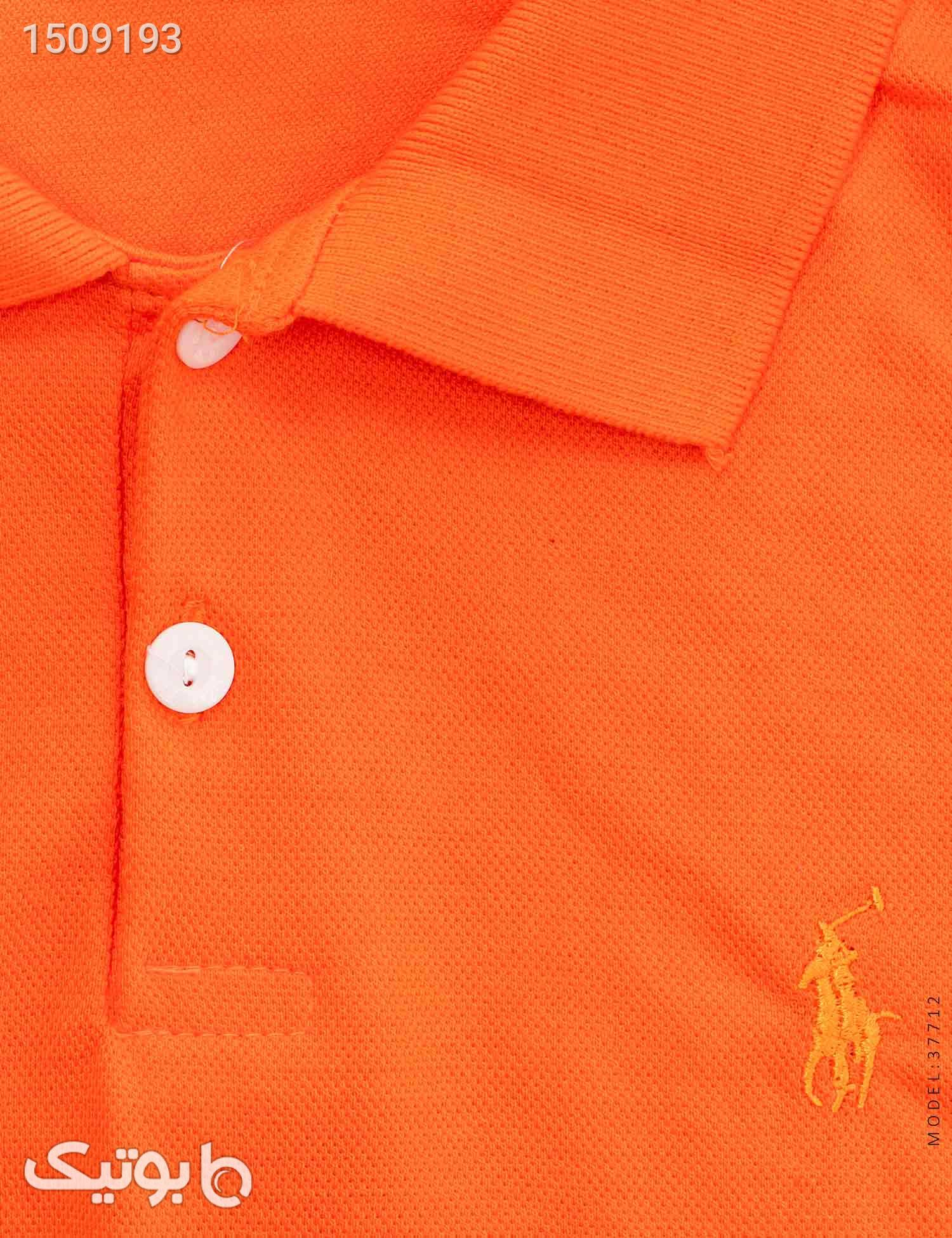 پولوشرت مردانه Polo مدل 37712 نارنجی تی شرت و پولو شرت مردانه
