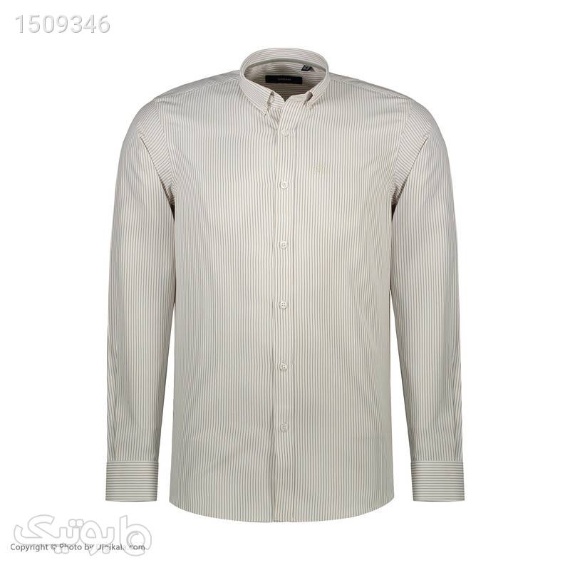 پیراهن آستین بلند مردانه سارار مدل LINCOLN FDO UZUN KOL SLIMEO134202 سفید پيراهن مردانه