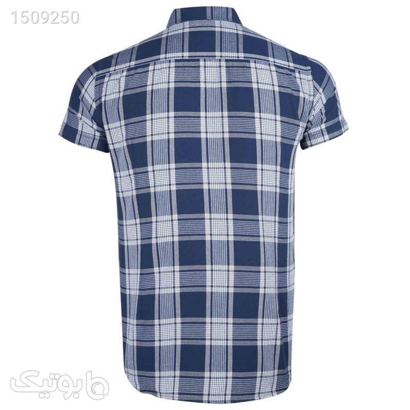 پیراهن آستین کوتاه مردانه جی تی هوگرو مدل 402 سورمه ای پيراهن مردانه
