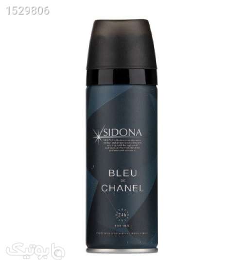 اسپری دئودورانت بدن مردانه مدل Blue De Chanel حجم 200میل مشکی 02 2023