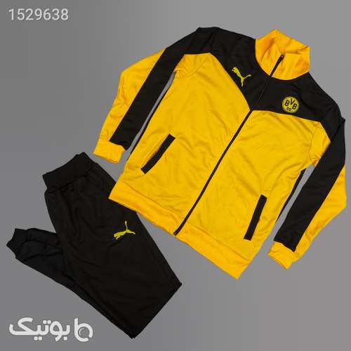 ست سوئیشرت شلوار دورتموند مردانه مدل BVB09 مشکی 02 2023