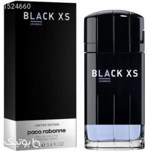 ادو تویلت مردانه مدل Black XS Los Angeles حجم 100 میل مشکی 02 2023