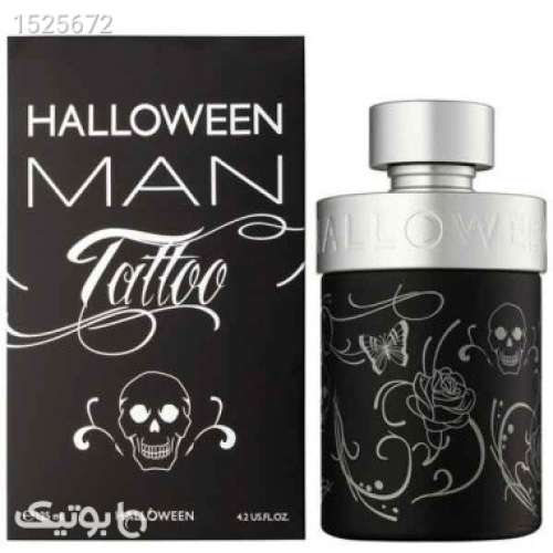 ادو تویلت مردانه مدل Halloween Tattoo Man حجم 125 میل مشکی 02 2023