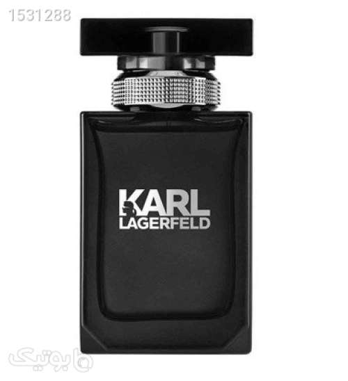 ادو تویلت مردانه مدل Karl Lagerfeld For Him حجم 100میل مشکی 02 2023