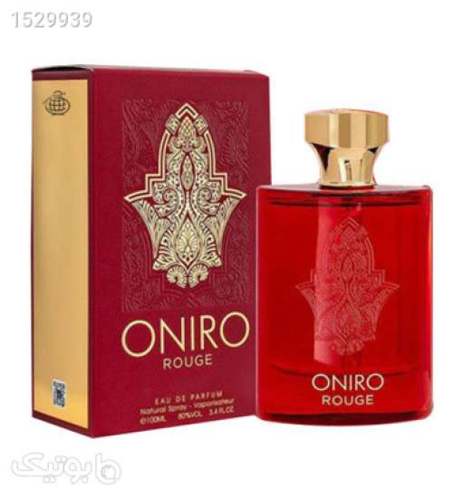 ادو پرفیوم زنانه و مردانه مدل Oniro Rouge حجم 100میل زرشکی 02 2023
