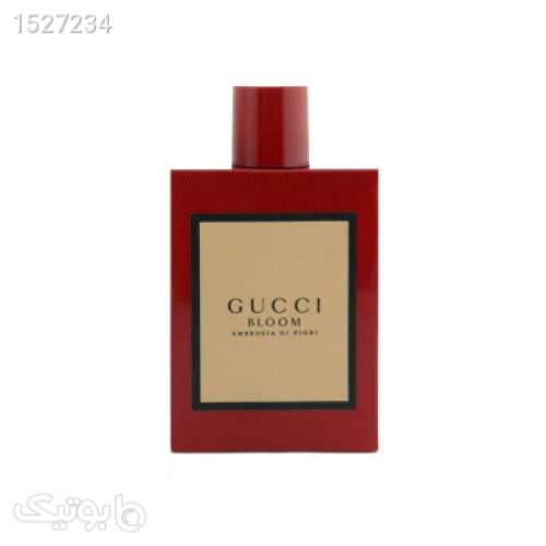 ادو پرفیوم زنانهگوچی مدل Gucci Bloom Ambrosia di Fioriحجم 100 میل زرشکی 02 2023