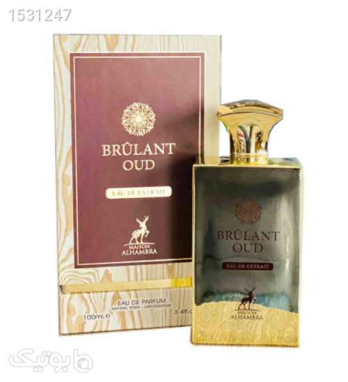 ادو پرفیوم مردانه مدل Brulant oud حجم 100میل مشکی 02 2023