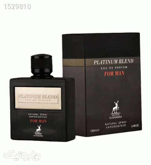ادو پرفیوم مردانه مدل Platinum Blend حجم 100میل مشکی 02 2023