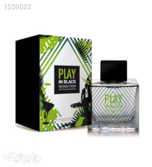ادوتویلت مردانه مدل Play In Black Seduction حجم 100 میل طوسی 02 2023