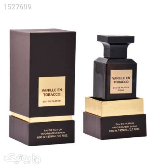 ادوپرفیوم مدل Vanille En Tobacco حجم 80 میل مشکی 02 2023