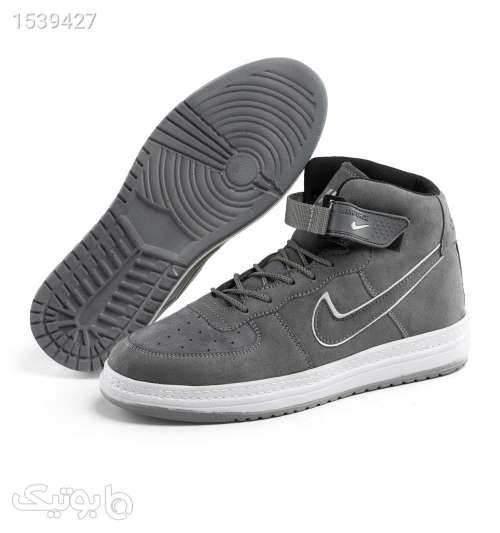 کفش اسپرت Nike مردانه ساقدار چسبی مدل 39931 طوسی 02 2023