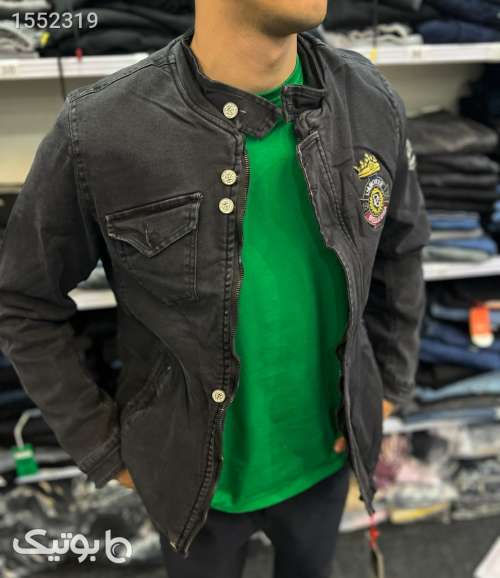 کاپشن لی ذغالی تماما آستر خز مشکی 02 2023