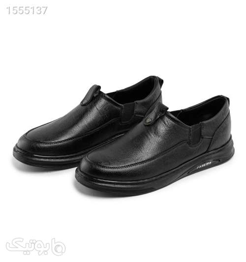 کفش روزمره مردانه Fashion چرم مصنوعی مشکی مدل 41466 مشکی 02 2023