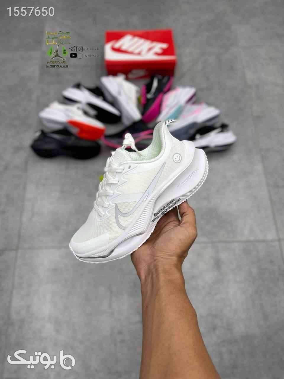 کتانی نایک زومیکس Nike Zomix happy سفید و مشکی مشکی از فروشگاه جزیره کالا  کفش کیف صندل | بوتیک