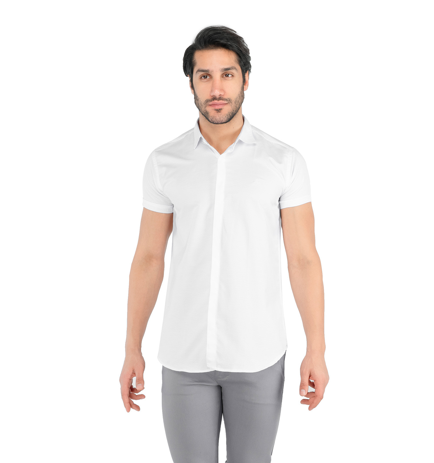 https://botick.com/product/1564082-پیراهن-اسپرت-مردانه-آستین-کوتاه-سفید-ساده-مدل-42375