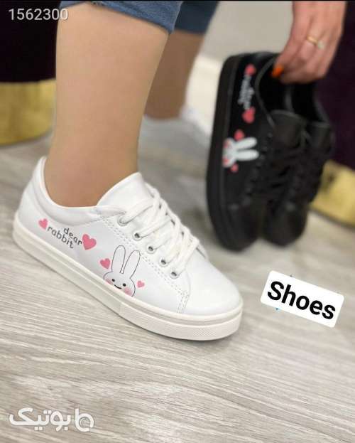 کفش دخترانه اسپرت خرگوشی مشکی 02 2024