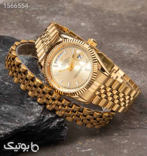 ساعت مچی عقربه ایمردانه Rolex مدل 42506 طلایی 02 2024