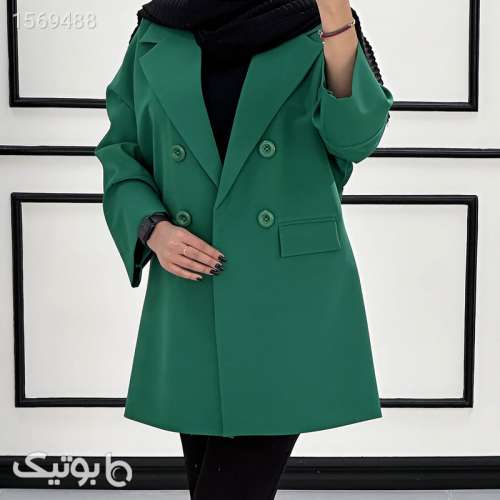 مانتو کتی زنانه السانا مدل ماندانا کد 158911 سبز 02 2024