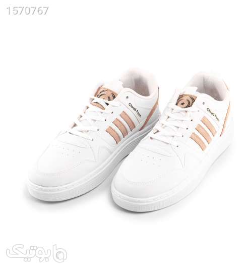 کفش اسپرت Adidasمردانه سفید بندی مدل 43325 سفید 02 2024