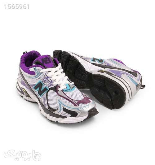 کفش اسپرت New Balance مردانه سفید بندی مدل 42637 سفید 02 2024