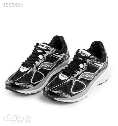 کفش اسپرت Saucony مردانه مشکی بندی مدل 42571 مشکی 02 2024
