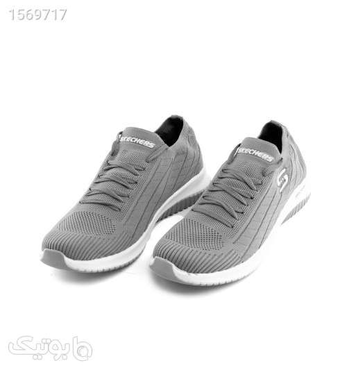 کفش اسپرت Skechersمردانه مدل 43162 طوسی 02 2024