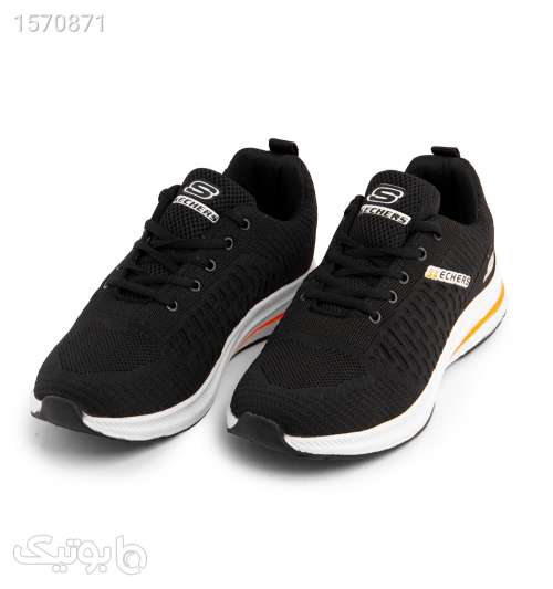 کفش اسپرت Skechersمردانه مشکی بندیمدل 43385 مشکی 02 2024