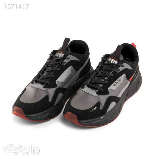 کفش اسپرت Adidas مردانه مشکی بندی مدل 43442 مشکی 02 2024