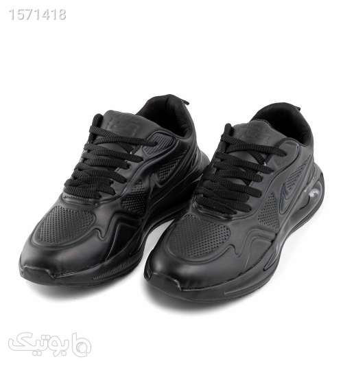 کفش اسپرت Nike مردانه مشکی بندی مدل 43409 مشکی 02 2024