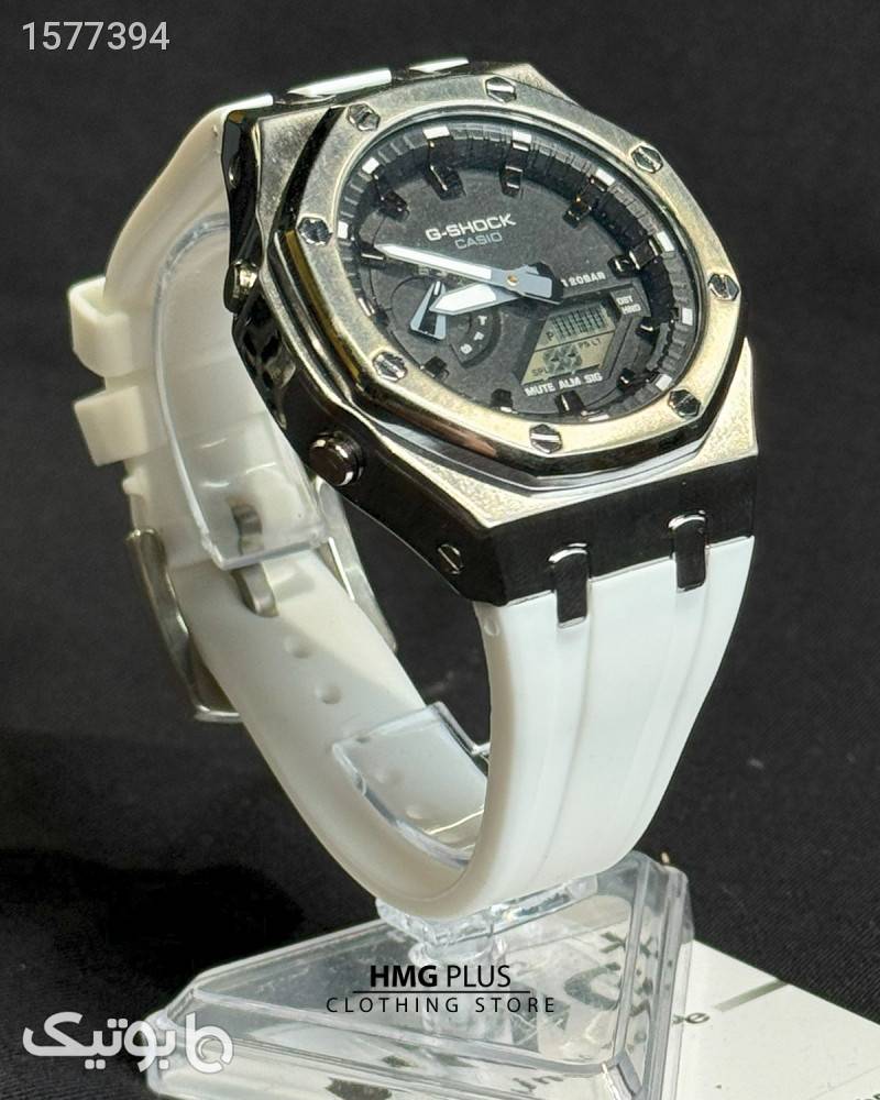 g shock مدل APفلزی سفید از فروشگاه hmg.plus | بوتیک