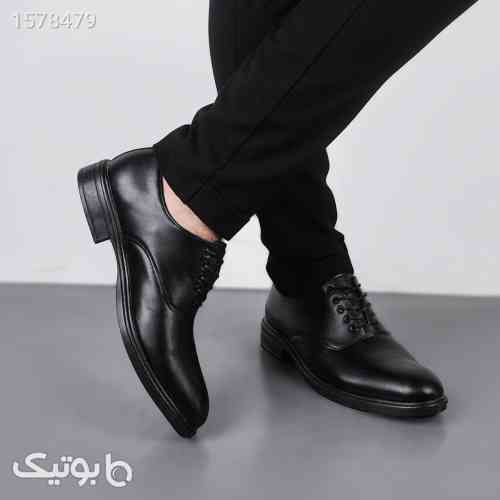 کفش رسمی مردانه مشکی مدل Ravak