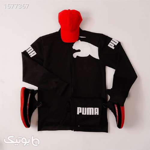 ست سوئیشرت شلوار PUMA مردانه مدل Pakan مشکی 03 2024