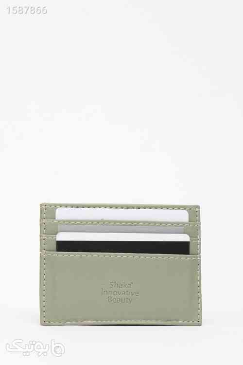 کارت کاغذی قسمته سکه چرم مصنوعی مدل سبز نعنایی برند Shaka کد 1715407931