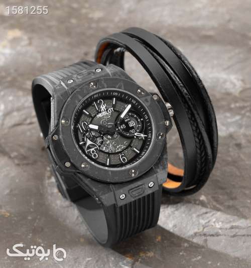ساعت مچی عقربه ای مردانه Hublot مدل 40123 مشکی 03 2024