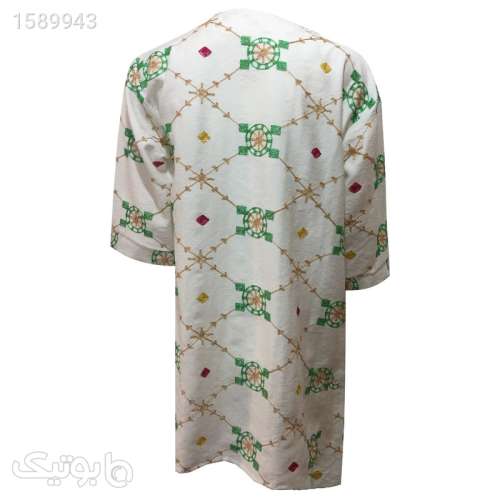 مانتو زنانه مدل DKCOP 586 سفید 03 2024