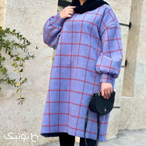 مانتو زنانه مدل اقیانوس آبی 03 2024