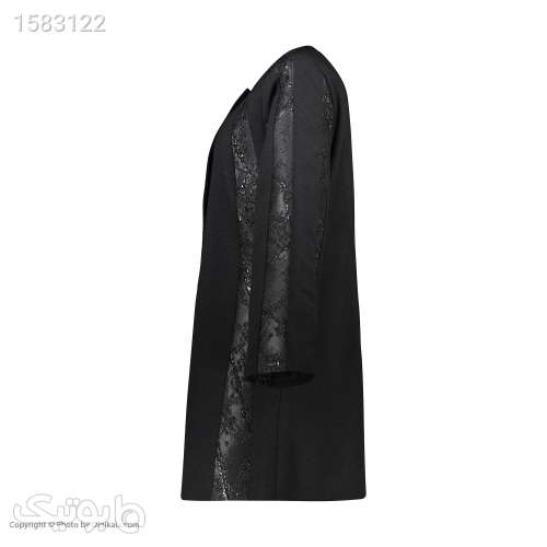 مانتو زنانه مدل زِرآی مشکی 03 2024