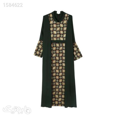 مانتو زنانه مدل عبایی کد MDSSCF8502 مشکی 03 2024