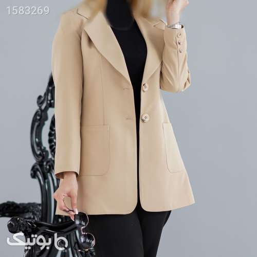 مانتو کتی زنانه مدل بنیتا کد 158023 کرم 03 2024