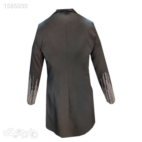 مانتو کتی زنانه مدل پژواک کد 01 مشکی 03 2024