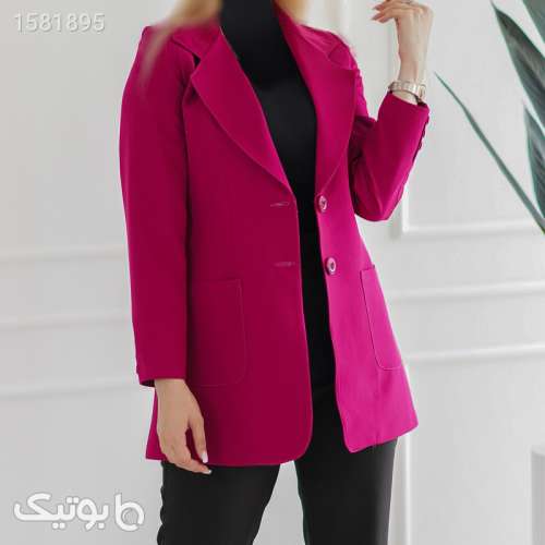 مانتو کتی زنانه مدل بنیتا کد 158080 صورتی 03 2024