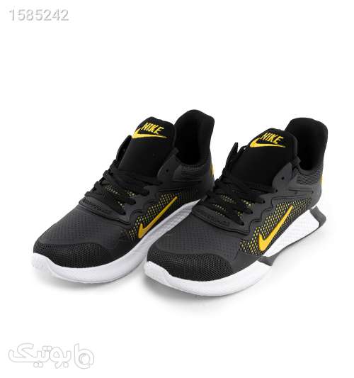 کفش اسپرت مردانه مشکی Nike بندی مدل 44258 مشکی 03 2024